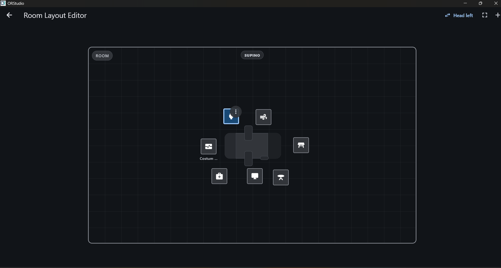 Layout sala - versione desktop